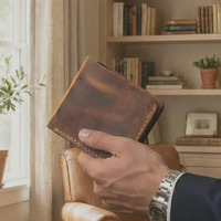 Proveedor de Carteras para Hombre al por Mayor, Logotipo Personalizado, Fabricante OEM, Calidad Premium, Exportación, Precio al por Mayor, Color y Tamaño Personalizables