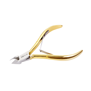 Cortauñas de Calidad Premium con Acabado Pulido y Chapado en Oro, Duraderos, con Borde Extra Afilado, Herramientas de Limpieza para Manicura y Pedicura - Product Image 1