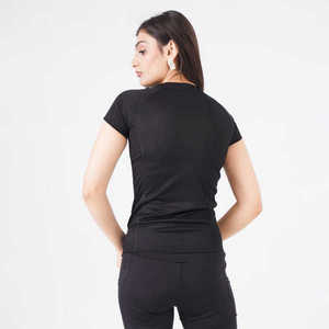 Chemises de compression pour femmes de haute qualité, écologiques, coupe ajustée, respirantes, séchage rapide, anti-boulochage, shorts - Product Image 4