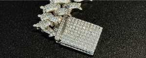 RTS Moissanite Cuban Chain Single Row S925 <b>Silver</b> Chain <b>for</b> <b>Men</b> VVS Moissanite Diamond Cuban Link Chain Hip Hop <b>Necklace</b> - Product Image 5