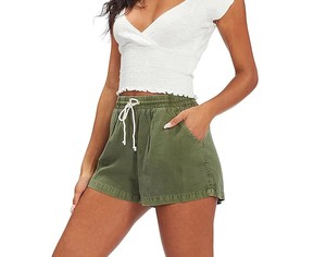<b>Women</b> Lounge <b>Shorts</b> Soft Cotton Casual Home <b>Shorts</b> <b>Elastic</b> <b>Waist</b> Relaxed Fit Summer Sleep Wear Workout And Everyday Comfort - Product Image 1