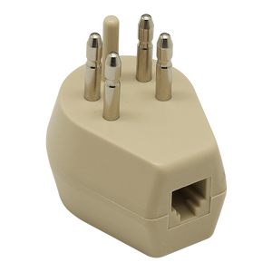 แจ็คโทรศัพท์เบลเยียมแบบ RJ11 คุณภาพสูง ผลิตจากวัสดุ ABS ได้รับการรับรองมาตรฐาน ROHS สำหรับอุปกรณ์โทรคมนาคม - Product Image 2