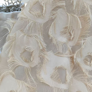 Tela de Chifón Jacquard Elástica y Transpirable de Primera Calidad con Diseño Nuevo <span class=keywords><strong>para</strong></span> Confección de Ropa, Vestidos de Novia, Faldas, Camisas y Disfraces - Product Image 2