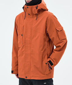 2026 Orange Color Outdoor Winter Thermal Plus Size Snowboard Ski Jacket Waterproof Windproof Insulated Custom OEM ODM - Product Image 4