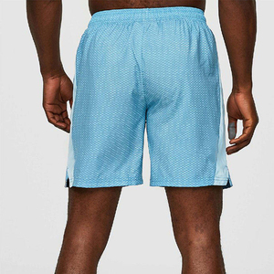 Shorts de sport décontractés pour hommes, respirants, séchage rapide, taille élastique non tissée, service OEM personnalisé, motif uni pour adultes et garçons - Product Image 3