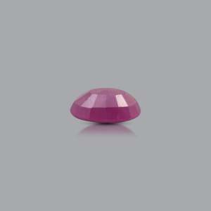 Natural Red Garnet Loose Gemstone-4 Carat Brilliant Cut-Certified Wholesale - Product Image 3