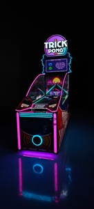 Máquina recreativa de redención Trick Pong para 1 jugador, juego de lanzamiento de pelotas con premios de billetes, operado con monedas - Product Image 3