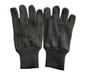 High Quality Cotton Polyester Rope Knitted Enclosure Safety Protection Work Gloves For Construction For Sale