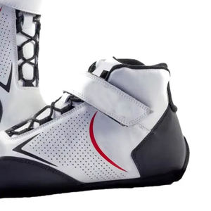 Bottes de course de karting légères à haute adhérence en cuir microfibre respirant de qualité supérieure pour sports motorisés OEM ODM Marque privée - Product Image 5