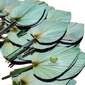 Abanico de Hoja de Bambú Hecho a Mano, Moderno, Vietnamita, Ecológico, Ovalado, para Decoración de Bodas y Regalos, Tamaño Personalizable - Product Image 5