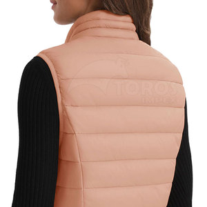 Chaleco para Mujer, Corte Ajustado, Fabricación Profesional, Ropa Casual, Chaleco Grueso para Exteriores con Logotipo Personalizado - Product Image 5