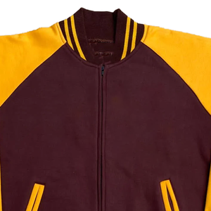 เสื้อแจ็คเก็ตวาร์ซิตี้สไตล์เรโทรสำหรับผู้ชาย ปักลายตัวอักษรแบบวิทยาลัย ทรงหลวมสไตล์สตรีทแฟชั่น วินเทจ เหมาะสำหรับฤดูใบไม้ผลิ ฤดูใบไม้ร่วง ฤดูหนาว ทำจากผ้าขนสัตว์ - Product Image 6