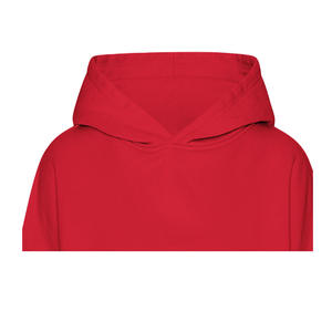 Sweat à capuche d'hiver pour femme en Spandex/Coton/Fibre de bambou, polaire écologique, respirant, coupe-vent, avec logo brodé uni sur le devant, foncé, OEM - Product Image 4