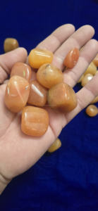 Aventurine sculptée de haute qualité pierres roulées Orange jaune pierres précieuses semi-précieuses graviers en vrac cadeaux d'amour décoratifs pour - Product Image 4