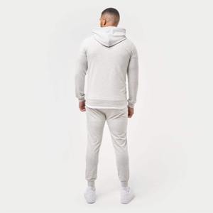 Sudadera con capucha de forro polar de alta calidad para hombre, talla grande, con logotipo personalizado al por mayor, transpirable, holgada, para gimnasio y fitness, mezcla de algodón. - Product Image 4