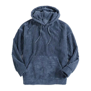 Sweat-shirts à capuche pour hommes sur mesure du meilleur fournisseur, haute qualité, 100% coton, polaire tissé lavé, vêtements de sport avec poches - Product Image 1