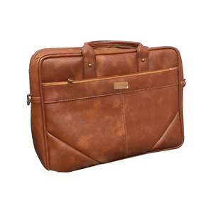 Sac à bandoulière pour ordinateur portable Liviya en cuir, organisateur/planificateur professionnel, imperméable, antivol, multifonctionnel, pour le bureau et les voyages - Product Image 4