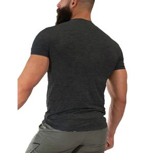 Camiseta de verano Unisex de secado rápido Slim Fit 95% algodón 5% Elastano Casual camiseta en blanco para hombres mujeres diseño de gran tamaño al por mayor - Product Image 4