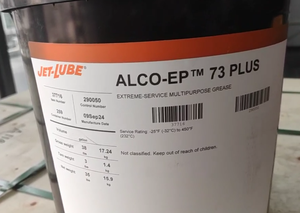 จาระบีออลูมิเนียมคอมเพล็กซ์สององค์ประกอบ JXY JETLUBE ALCO-EP 73 PLUS สำหรับงานอุตสาหกรรมและงานทางทะเล ทนแรงกดสูง บรรจุถัง 5 แกลลอน - Product Image 1