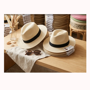 Sombrero Mexicano de Paja Natural Multicolor Hecho a Mano con Ala Ancha para Fiesta, Disfraz, Halloween, Festival, Carnaval y Eventos - Product Image 1