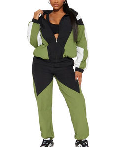 Windbreaker OEM Service Polyester Tracksuit Set <b>Plus</b> <b>Size</b> <b>Rain</b> <b>Jacket</b> Wholesale - Product Image 4