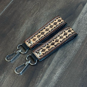 สินค้ามาใหม่2025พวงกุญแจหนังวัวแท้คลิปหนีบหนังวัวแท้อุปกรณ์เสริมกุญแจพวงกุญแจน่ารัก - Product Image 4