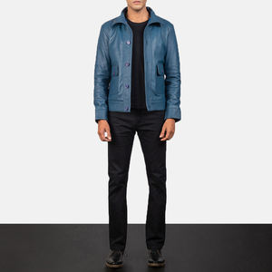 Wholesale Leather Racer <b>Jacket</b> <b>Men's</b> Leather Moto <b>Jacket</b> Custom Manufacturing for Motorcycle Apparel Brands - Product Image 6