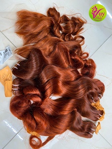 Extensiones de Cabello Natural Ondulado, Doble Trama, Cabello Humano Vietnamita 100% Sin Procesar, Venta al Por Mayor - Product Image 4