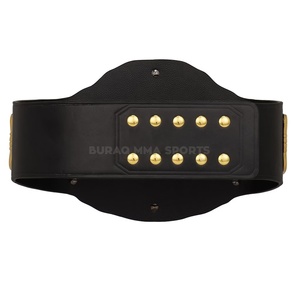 Cinturón de Campeonato BURAQ MMA SPORTS BRQ-BELT con Logotipo Personalizado y Color Personalizado, Placas de Latón de Aleación de 3 mm para Lucha Libre y Boxeo - Product Image 4