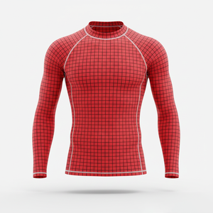 Maillot de bain unisexe à manches longues pour sports nautiques, séchage rapide, compression, BJJ, MMA, Jiu Jitsu, entraînement de grappling - Product Image 1