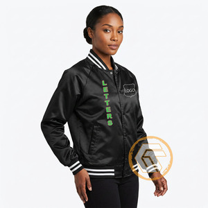 Chaqueta universitaria personalizada Alpha Kappa de satén bordada y acolchada, de alta calidad, transpirable, con botones, para invierno y otoño, estilo griego. - Product Image 2
