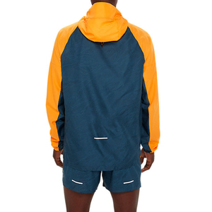 Personalized Logo Windbreaker Shorts Set Nylon Full <b>Zip</b>-Up Two Piece Lightweight Windbreaker Short Set Men's - Product Image 2