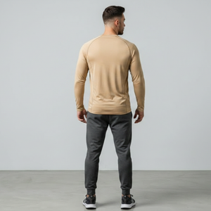 Camiseta extragrande para hombre, personalizada, talla grande, 100% algodón, antiarrugas, manga larga, camiseta para hombre, camisetas personalizadas para hombre. - Product Image 2