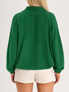 Sudadera con Cierre de Cremallera para Mujer, Protección Solar UPF 50+, Chaqueta Cortavientos Ligera para Correr, Senderismo y Actividades al Aire Libre, con Bolsillo - Product Image 2