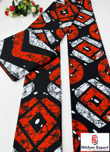 Tissu en coton imprimé africain et Ankara 100 % premium pour la confection de robes, la couture, le quilting et les projets d'artisanat - Product Image 4