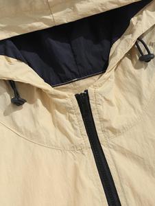 Vestes d'extérieur personnalisées à logo, coupe-vent zippées, doudounes pour hommes, très demandées - Product Image 3