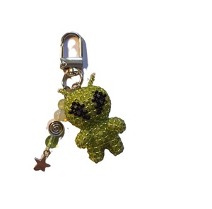 Handmade Glass Ornament <b>Key</b> <b>Chain</b> Party Decoration Holiday Decor Custom Color Eco Friendly Handmade Keychain Glass Beaded - Product Image 6