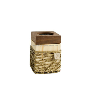 ที่ใส่บาโคหรือเตาไม้สไตล์อาหรับที่ทำจากไม้หรูหรามีสายไฟโลหะ - Product Image 5