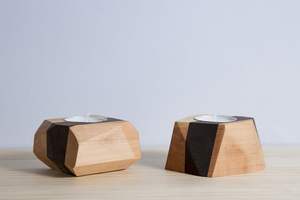 Portavelas de Madera con Resina Epoxi de Diseño Maravilloso, Alta Calidad y Estilo Único, para Velas de Té, Decoración del Hogar, Craftera Exports - Product Image 5