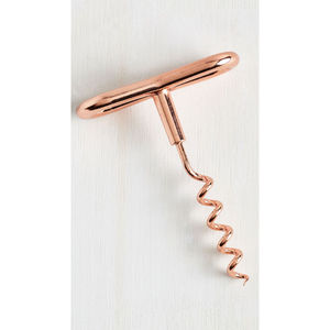 Sacacorchos Manual de Acero Inoxidable Dorado Moderno al por Mayor, Abridor de Botellas de Vino en Tono Dorado, Accesorio Duradero para Cocina y Bar - Product Image 2