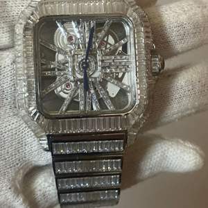 Reloj Clásico Personalizado para Hombre con Diamantes Cultivados en Laboratorio, Estilo Hip Hop, Joyería de Diamantes, Mejor Calidad, Precio al por Mayor - Product Image 6