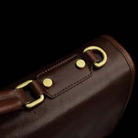 Porte-documents en cuir fin pour hommes, sac pour ordinateur portable professionnel, sac de travail léger pour le bureau, logo personnalisé OEM ODM, sacs pour ordinateur portable en gros