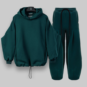 Conjunto Deportivo con Capucha para Hombre de la Marca Fire Athlete Industry, Sudadera y Pantalones Largos de Algodón, Ropa Casual de Otoño - Product Image 3