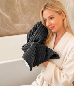 Premium Soft <b>Microfiber</b> Hair Drying <b>Towel</b> Wrap Super Absorbent Quick Dry Hair <b>Towel</b> Turban for Home Spa Travel - Product Image 6