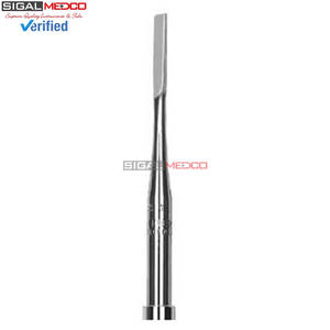 Ciseau à os chirurgical Gardner 3 mm avec manche rond en acier inoxydable, précision dentaire, orthopédique, médical, chirurgical, pour la coupe des os - Product Image 5