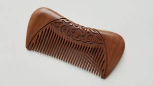 Peignes à cheveux en bois, peignes faits à la main - Product Image 3