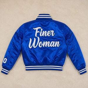 เสื้อแจ็คเก็ตบอมเบอร์ Zeta Phi Beta แบบสั่งทำพิเศษ ปักลายโลโก้ด้านหน้าแบบกรีก กันน้ำ มีฮู้ด รับผลิตแบบ OEM ODM ขายส่งจากโรงงาน - Product Image 3
