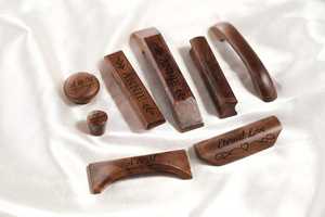 Manijas de Madera Duraderas para Puertas, Tiradores de Madera Maciza Natural para Puertas Interiores, Armarios, Muebles, Suministro OEM - Product Image 6