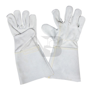 Latest Design Premium Customized Leather Welding <b>Gloves</b> Wholesale Anti-Slip Function Work <b>Gloves</b> Nylon Lining Custom Color - Product Image 2