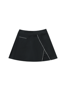Jupes pour femmes, taille haute croisée, athlétiques, pour l'entraînement, avec poches, coupe trapèze, style short, plissées, pour le tennis, grandes tailles, sport - Product Image 1